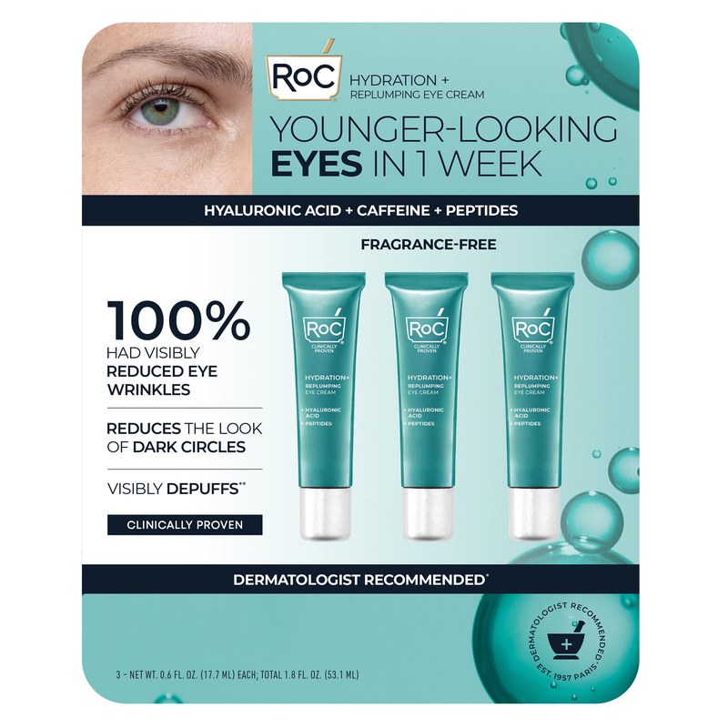 RoC Hydrate Plump Eye Cream 2 pack — Costco June 2026 clearance