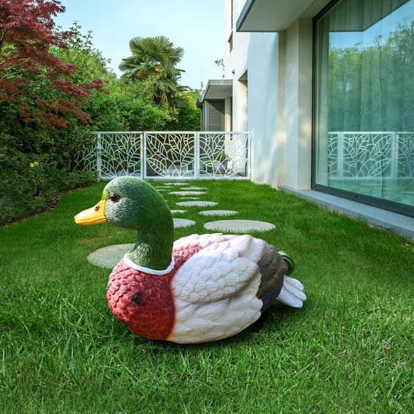 True Living Outdoors Mini Garden Duck Decor - $3