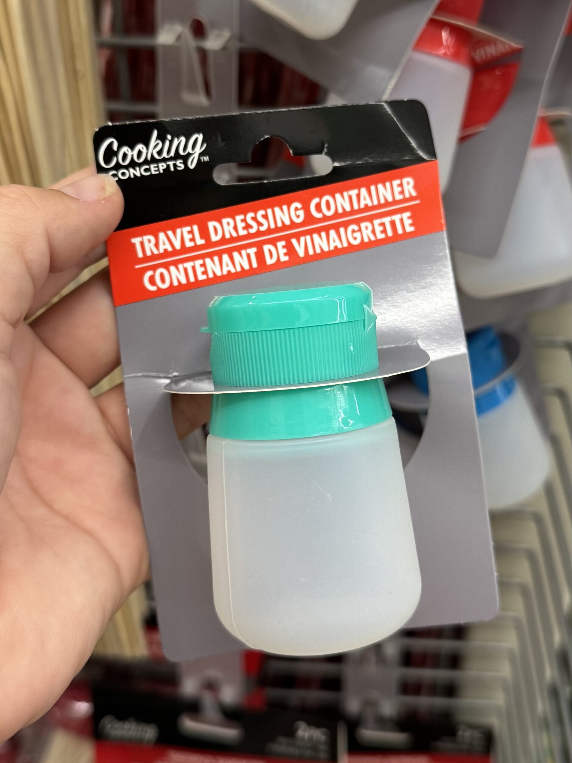 Cooking Concepts Silicone Travel Dressing Containers - in store