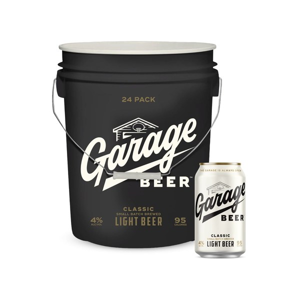Garage Beer Bucket (24-pack in reusable bucket) - $28.96