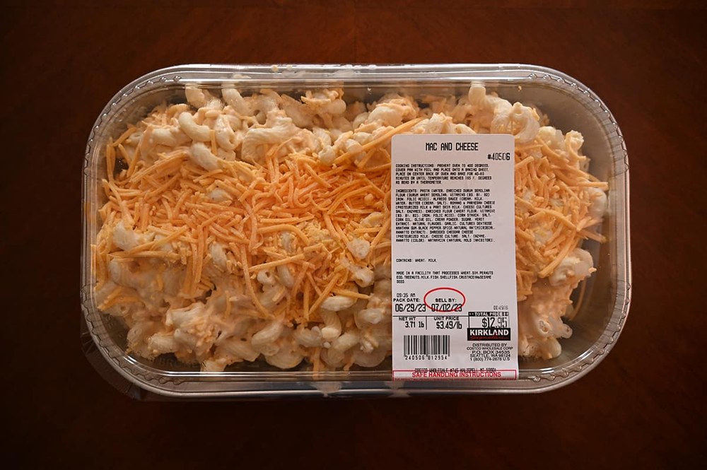 Kirkland Signature Mac & Cheese — Costco prepared meal