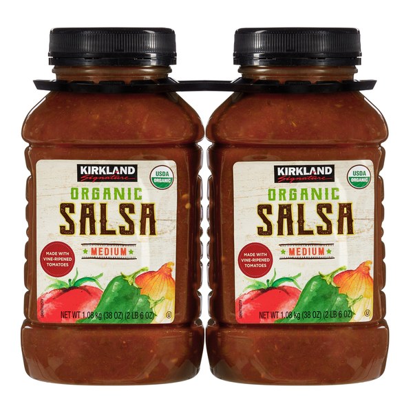 10. Kirkland Signature Organic Salsa (2-Pack)
