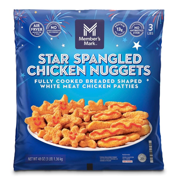 Member's Mark Star Spangled Chicken Nuggets (~$9.87)