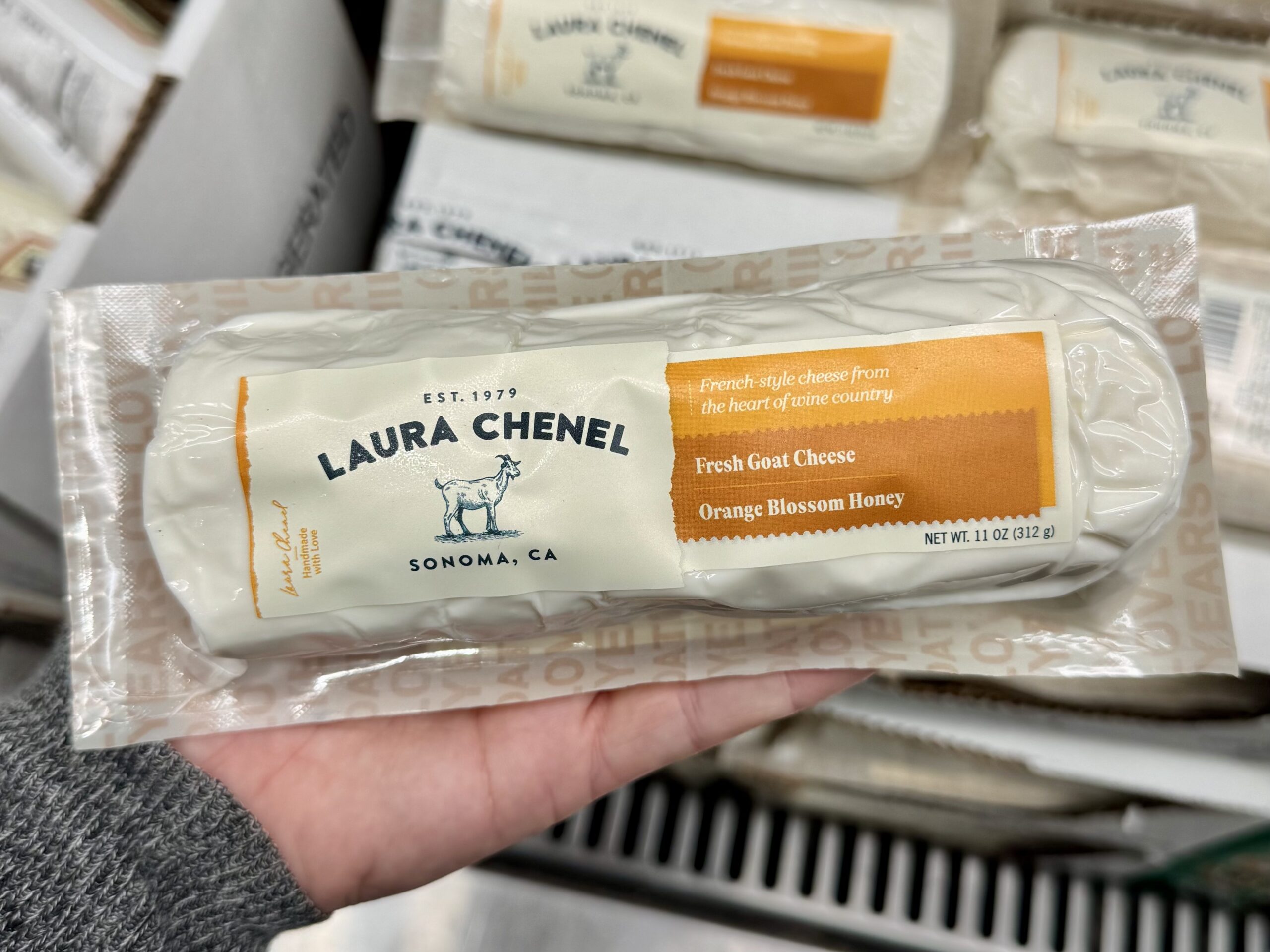 Laura Chenel Orange Blossom Honey Goat Cheese