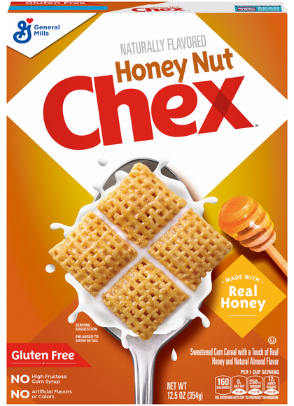 Chex Gluten Free Honey Nut Sweetened Corn Cereal