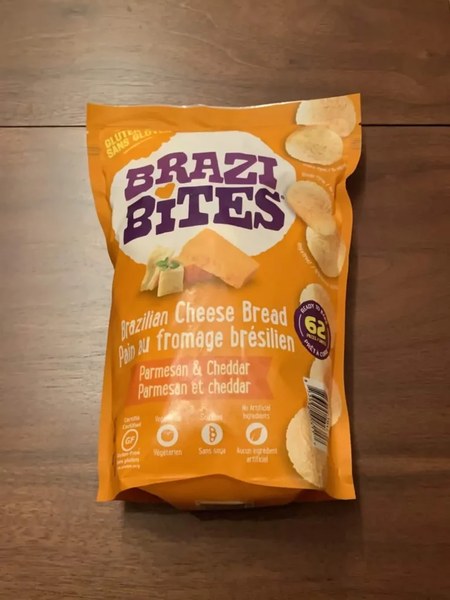 11. Brazi Bites Brazilian Cheese Bread (Cheddar & Parmesan)