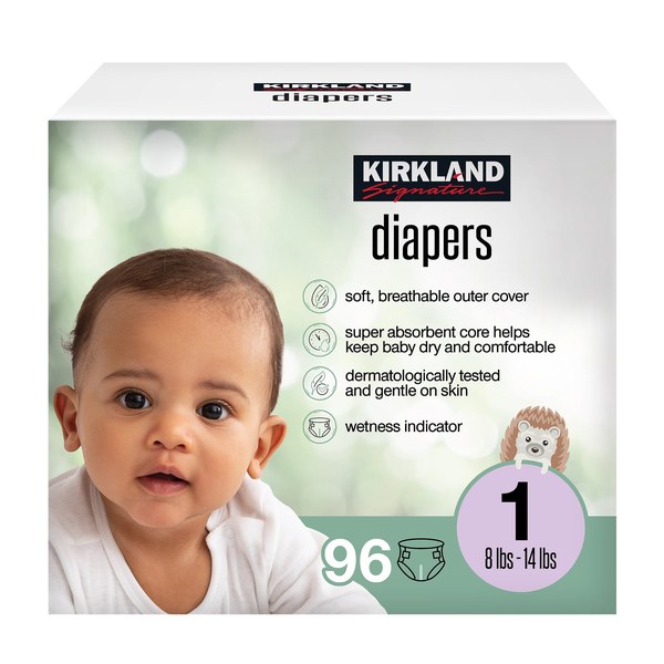 Kirkland Signature Ultra Soft Diapers (transition to new item numbers)