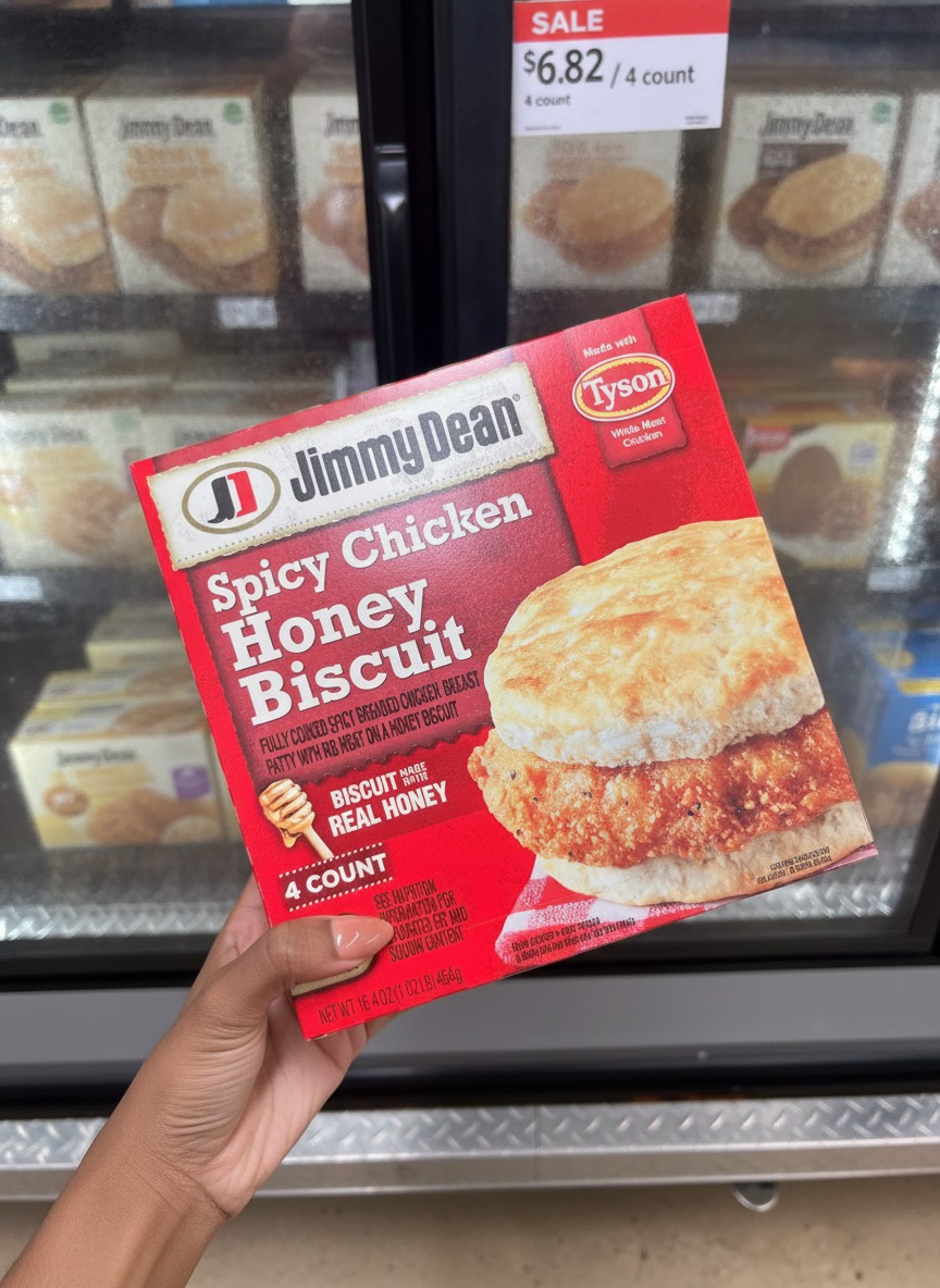 Jimmy Dean Spicy Chicken Honey Biscuit