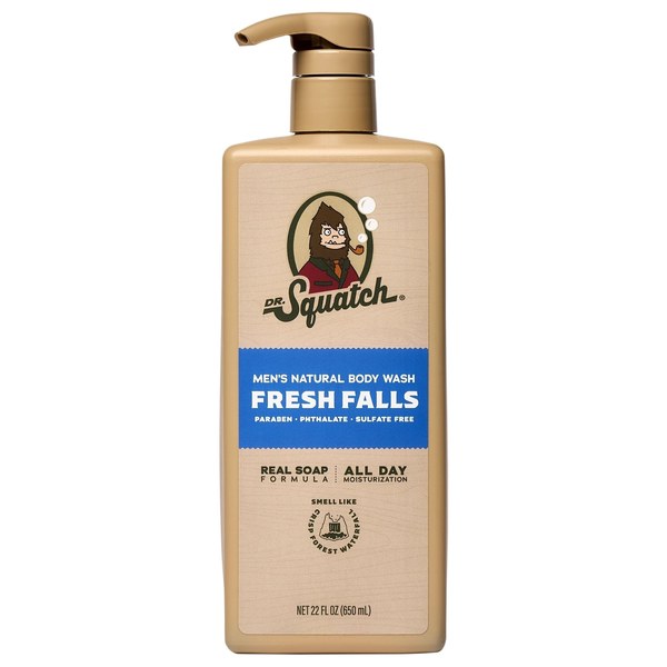 12. Dr. Squatch Body Wash (Fresh Fall Scent) – $0.58 per ounce (Target $0.93/oz)