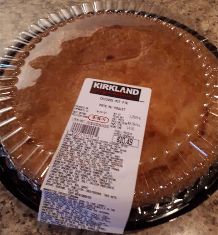 Kirkland Signature Chicken Pot Pie — Costco prepared meal
