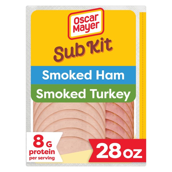 Oscar Mayer Smoked Ham & Extra Lean Smoked Turkey Breast Sub Kit