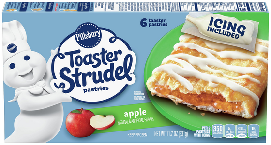 Pillsbury Apple Toaster Strudel Pastries - 6 ct