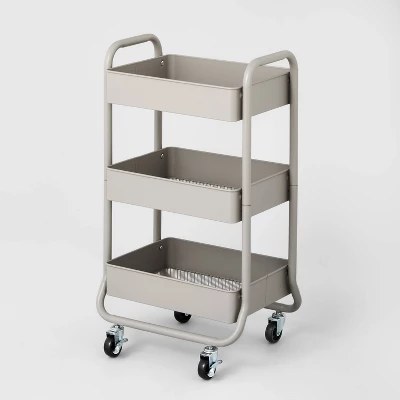 Brightroom 3-Tier Metal Storage Cart - $24.00