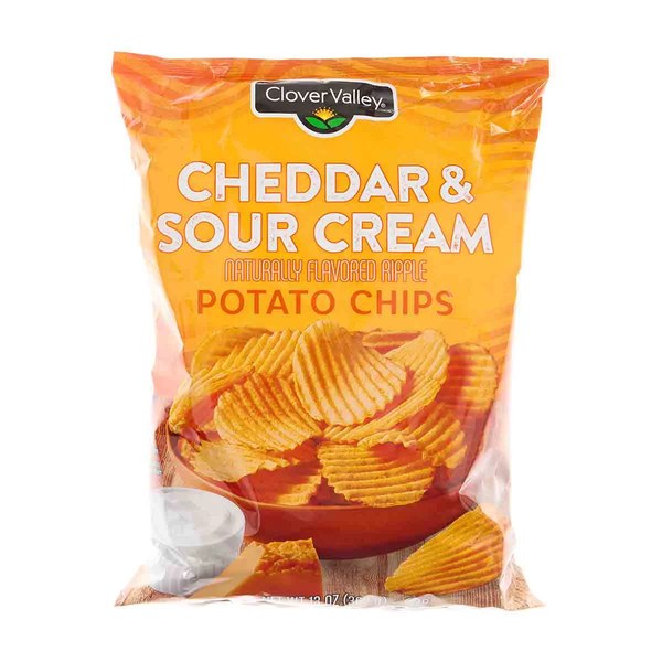 Clover Valley Potato Chips & Savory Snacks — Varies (~20–50% less than name brands) -