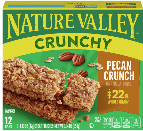 Nature Valley Crunchy Pecan Crunch Granola Bars - 6 ct
