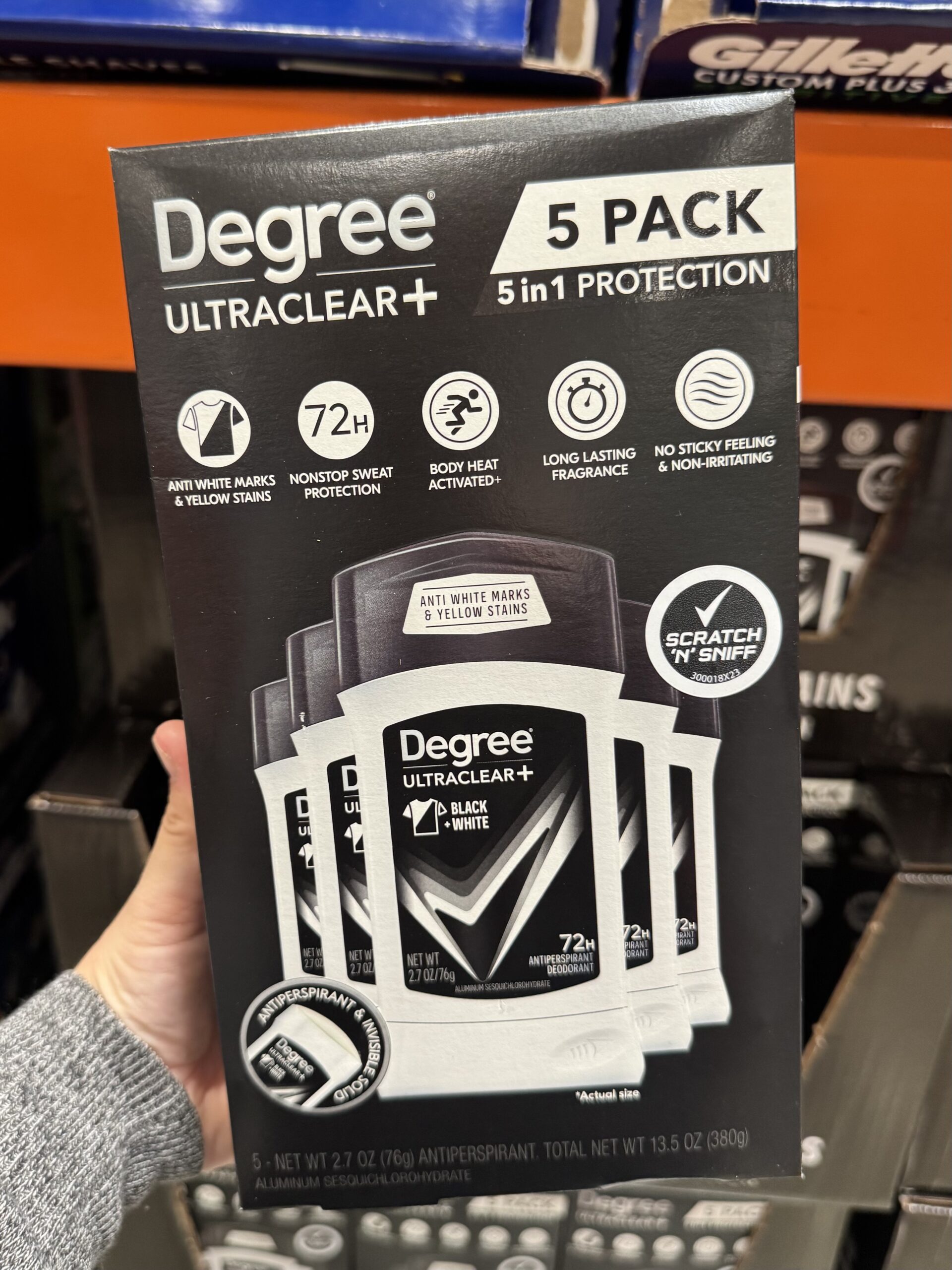 Degree UltraClear+ 5 in 1 Protection