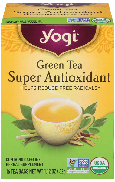 Yogi Organic Super Antioxidant Green Tea Bags