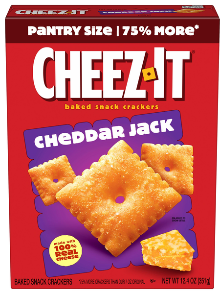 Cheez-It Cheddar Jack Baked Cheese Crackers