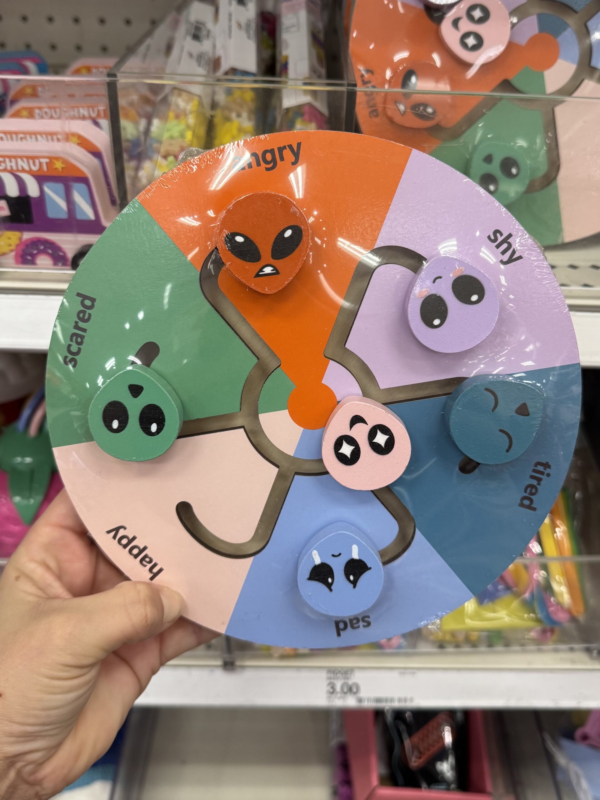 Bullseye's Playground Feelings Wheel - in store