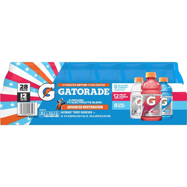 Gatorade Liberty Variety Pack (24-Pack / 12 oz) - $13.68 -> $10.48