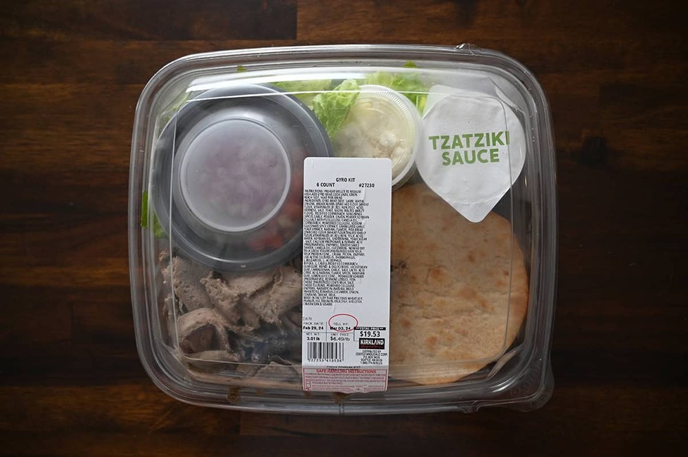 Kirkland Signature Gyro Kit — Costco prepared meal