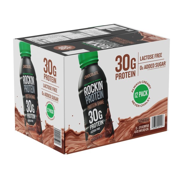 Shamrock Farms Chocolate Rockin' Protein Builder (~$18.94 for 12 pk.)
