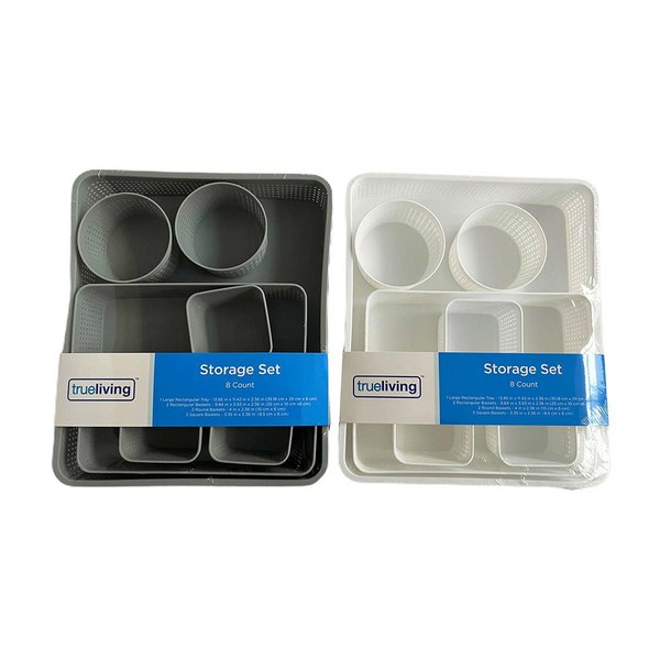 True Living Plastic Storage Latching Box (6 Quart) — $2.25