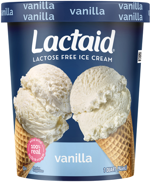 Lactaid Lactose Free Vanilla Ice Cream