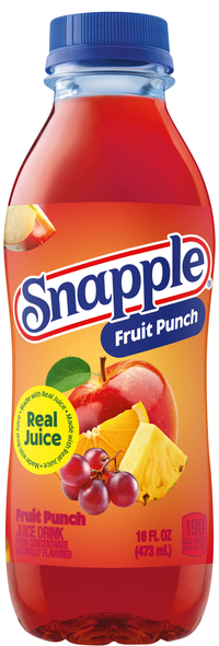 Snapple Fruit Punch Juice Drink All Natural