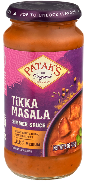 Patak's Medium Tikka Masala Simmer Sauce