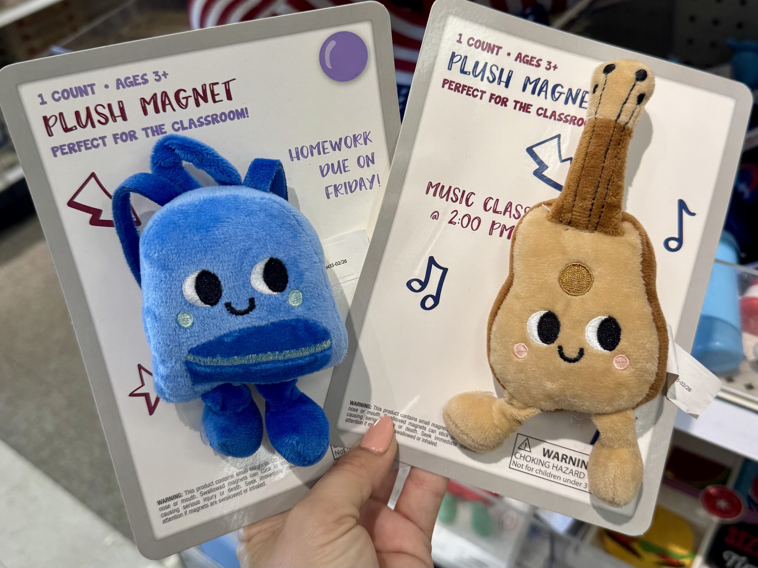Plush Magnet - in store