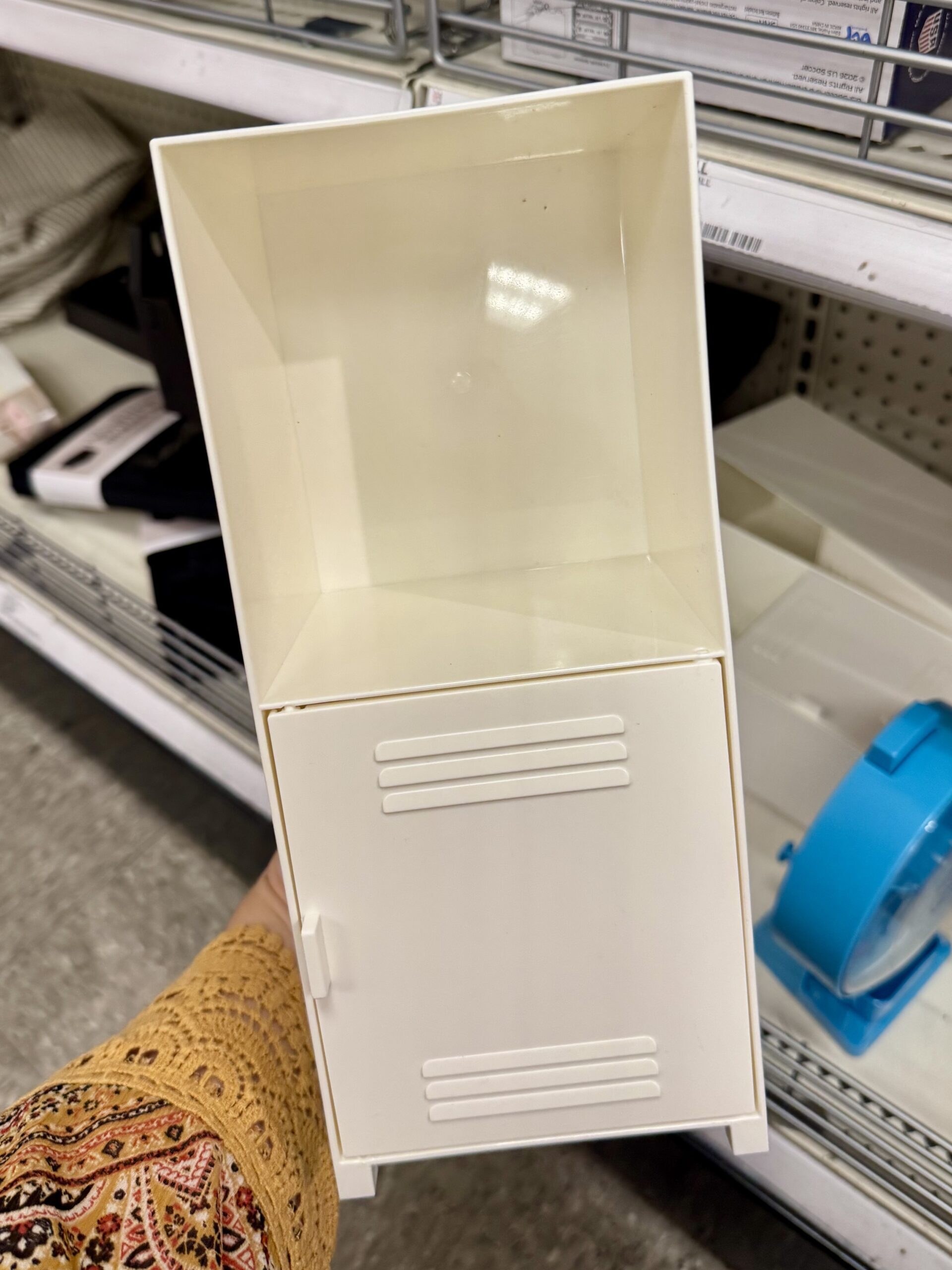 Bullseye's Playground Miniature Locker - in store