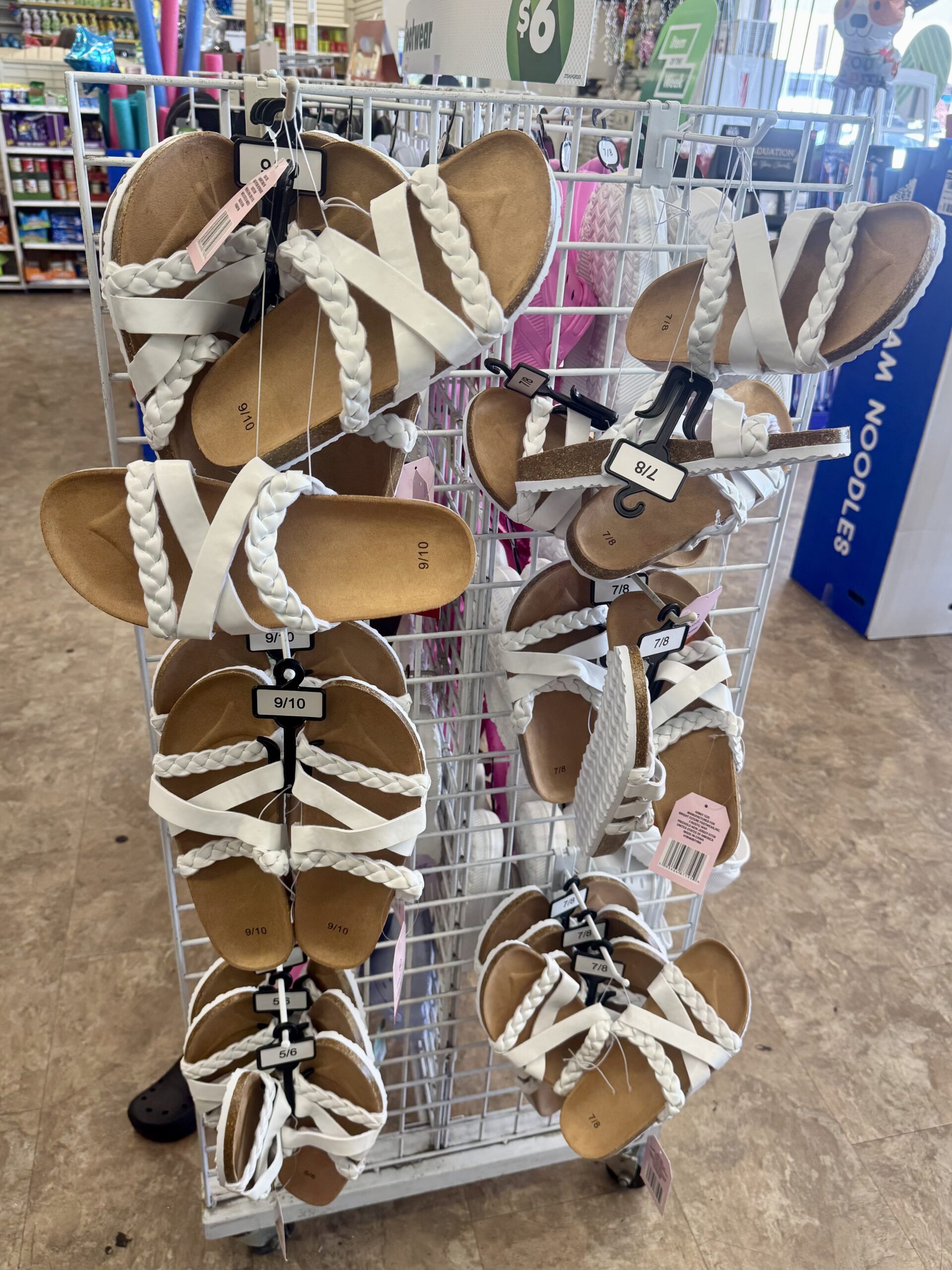 Summer Footwear & Pool Gear - in store