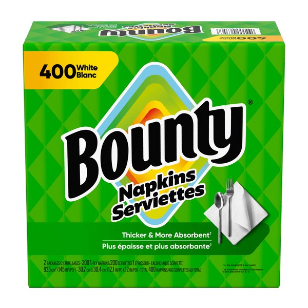 Bounty Paper Napkins (200 Count)