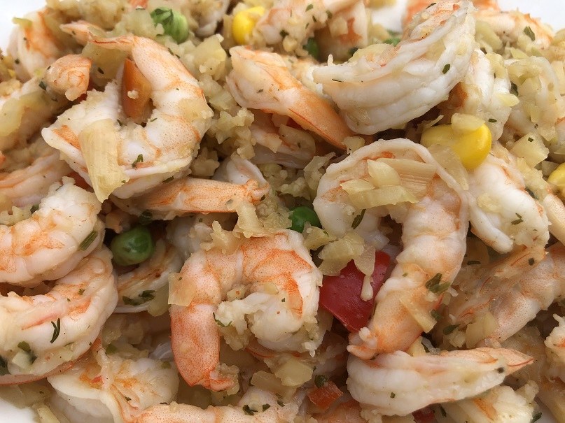 Kirkland Signature Cilantro Lime Shrimp — Costco prepared meal