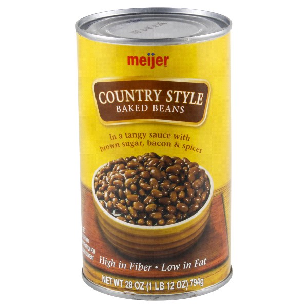 Meijer Original Baked Beans, 28 oz — $1.79 (Reg. $2.19)