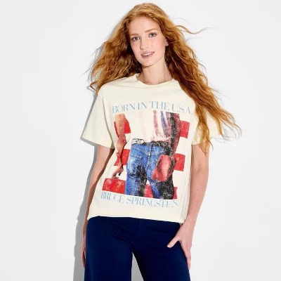 Women's Springsteen "Born in the USA" Graphic T-Shirt - $14.99