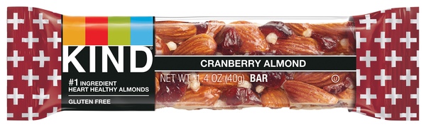 KIND Gluten Free Cranberry Almond Bar