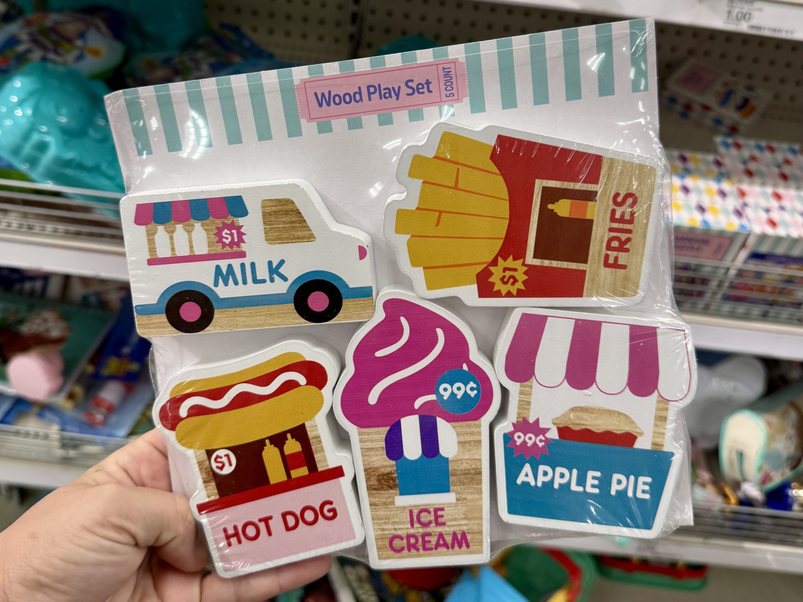 Wood Play Set - in store