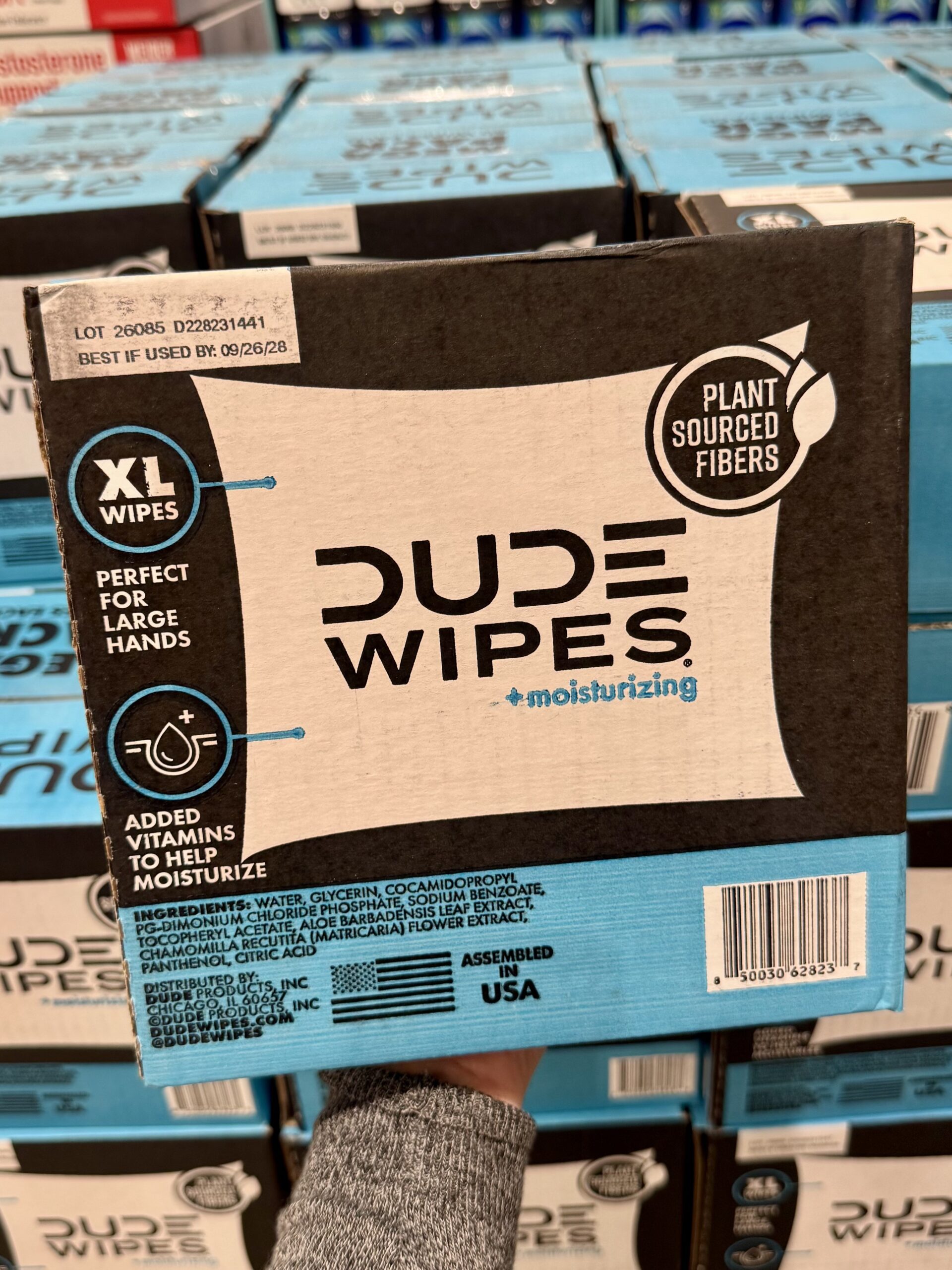 Dude Wipes + Moisturizing