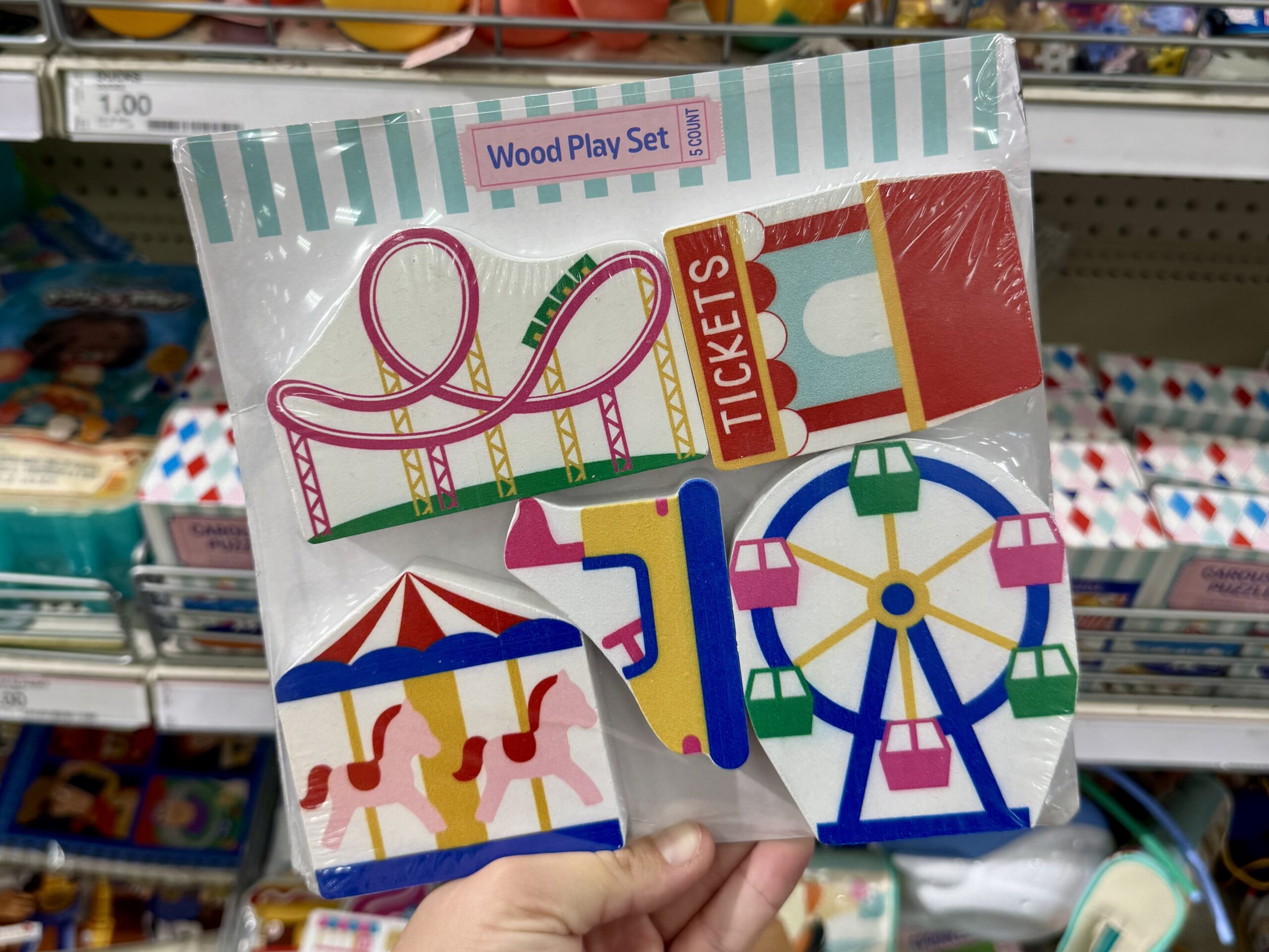 Wood Play Set - in store