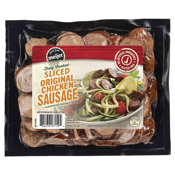 Fresh from Meijer Apple Chicken Sausage, 12 oz — $4.99 (Reg. $6.19)