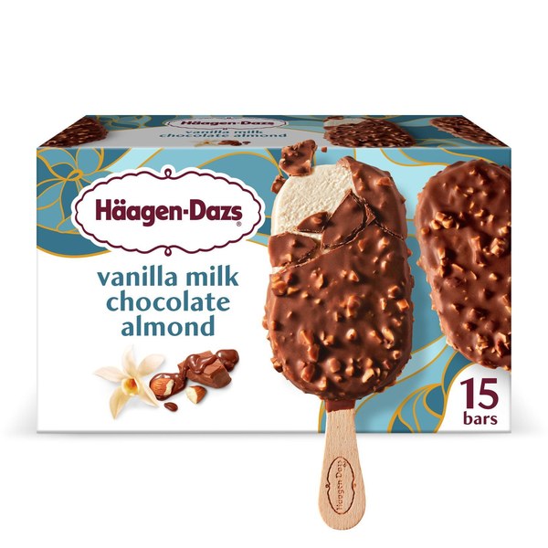 17. Häagen-Dazs Vanilla Milk Chocolate Almond Bars — Was $11.84 | Yellow Tag Price: $8.84