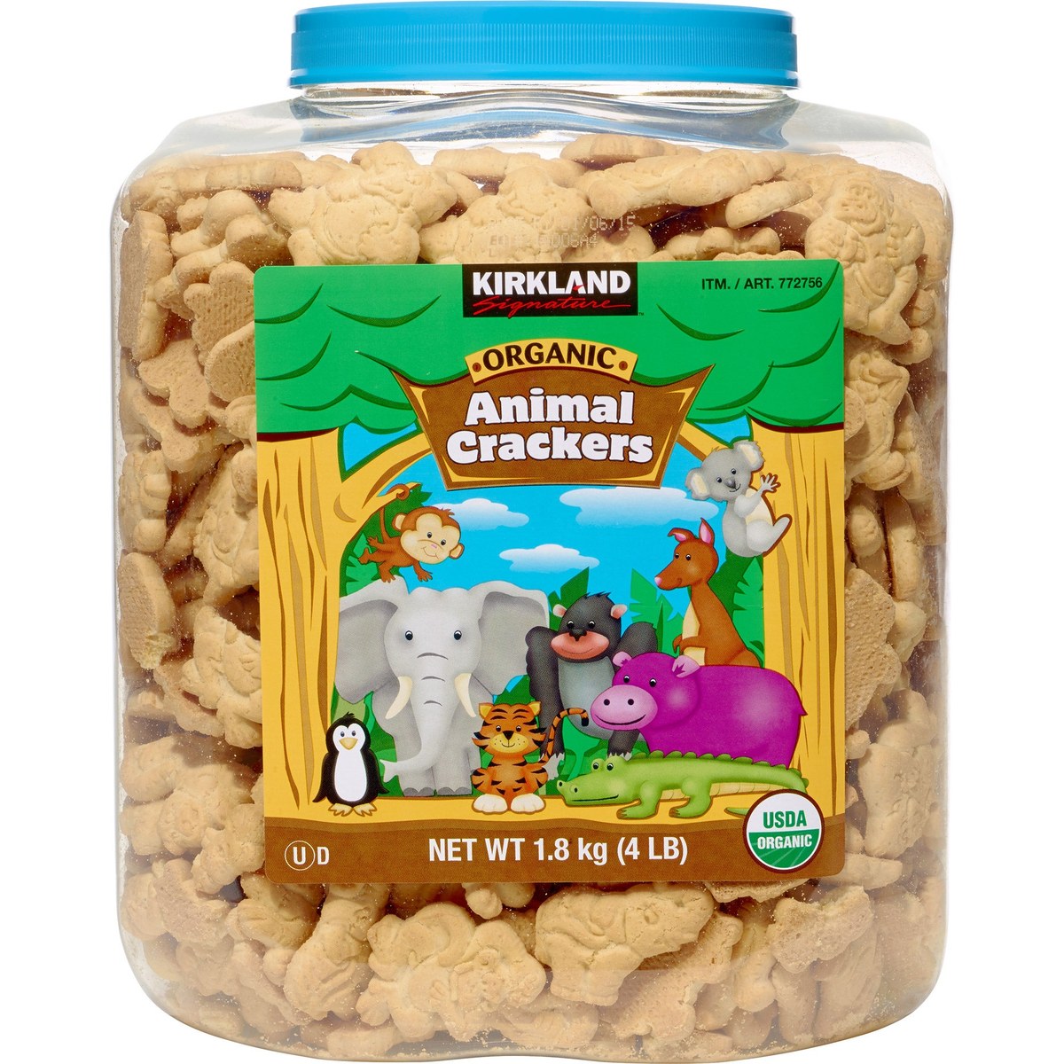 Kirkland Signature Organic Animal Crackers at Costco