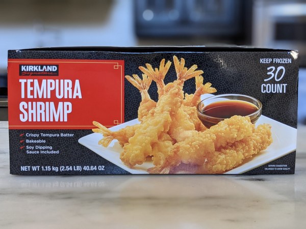 Kirkland Signature Tempura Shrimp at Costco — Panda Express dupe