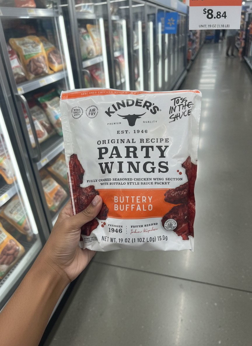 KINDERS ORIGINAL RECIPE PARTY WINGS BUTTERY BUFFALO