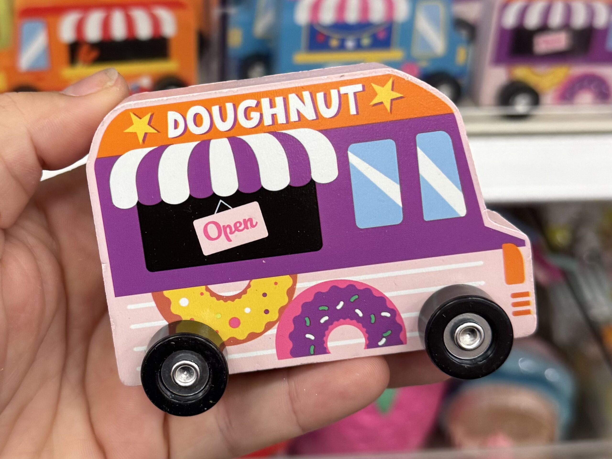 Doughnut Toy Truck - in store