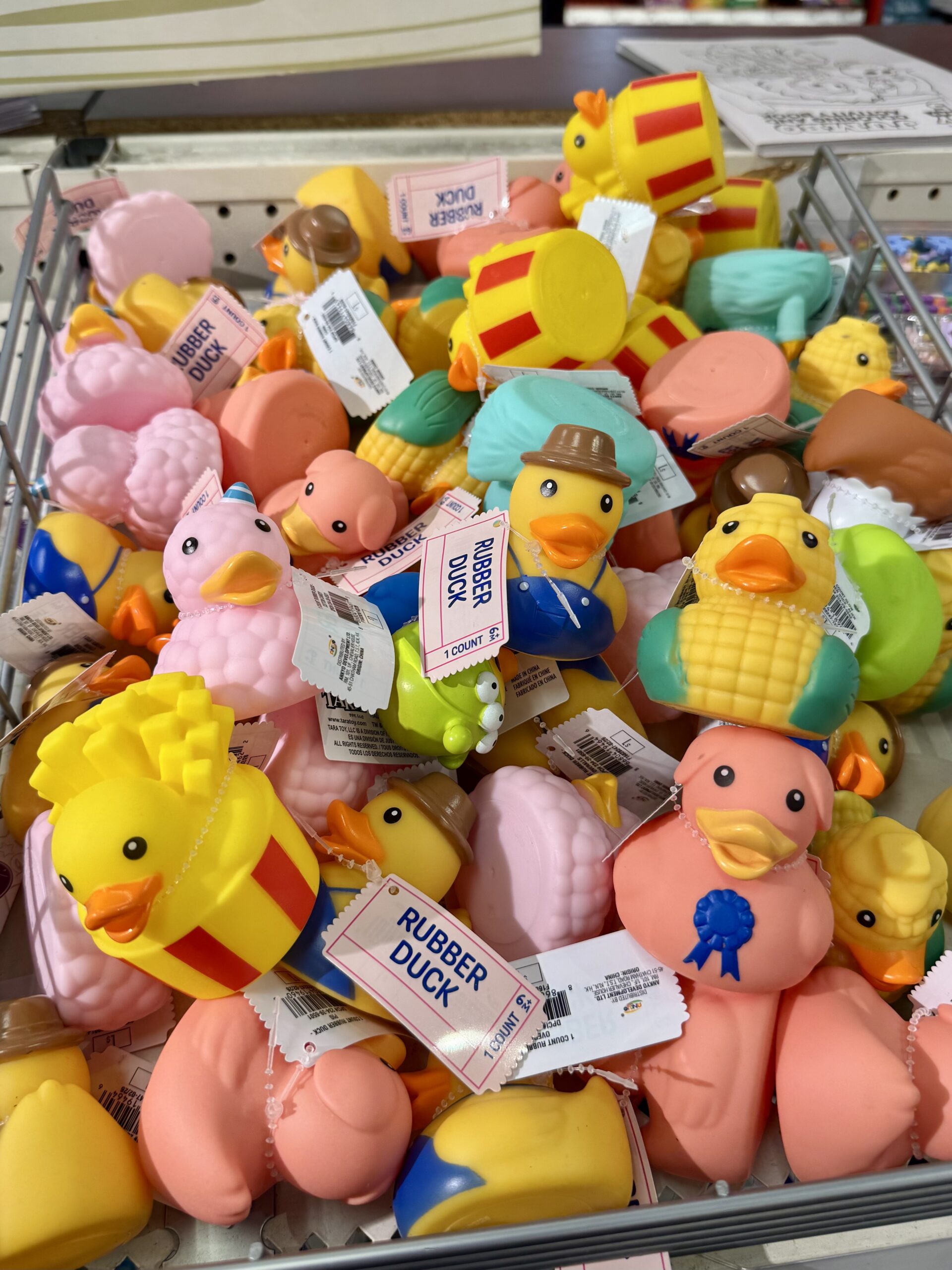 Tara Toy Rubber Duck - in store
