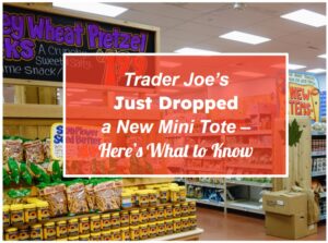 Trader Joe's Just Dropped a New Mini Tote - Here's What to Know