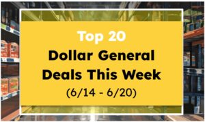 Top 20 Dollar General Deals This Week